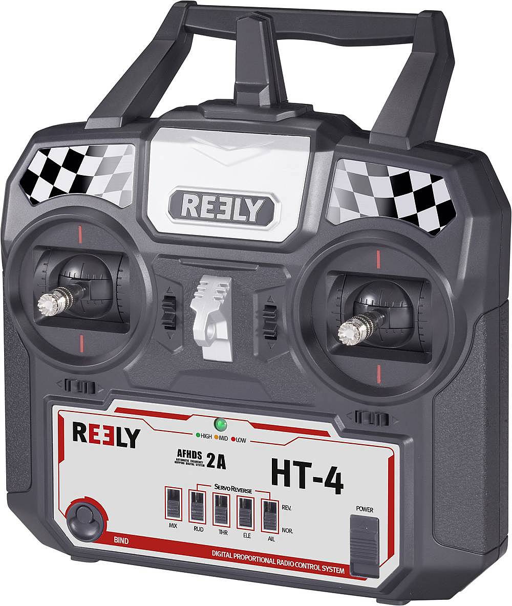 B-Ware Reely Ht 4 Hand Fernsteuerung 2,4 G Hz Anzahl Kanäle: 4 Inkl. Empfänger