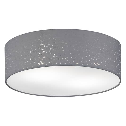B-Ware Fischer & Honsel Deckenlampe Deckenlampe Deckenlicht Flurleuchte E14 Thor Grau