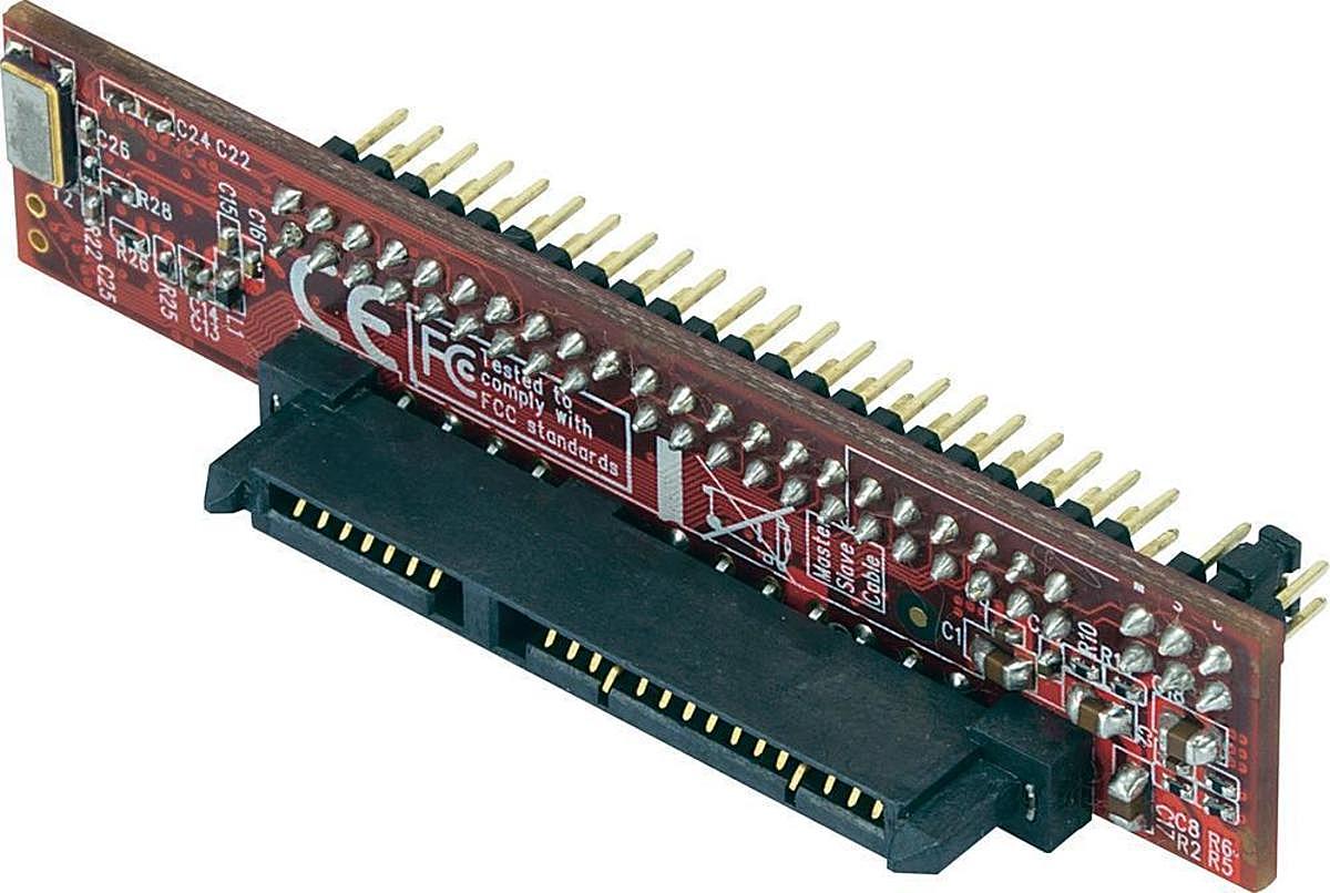 B-Ware Renkforce Schnittstellen Konverter 1x Ide Stecker 44pol. 1x Sata Kombi Buchse