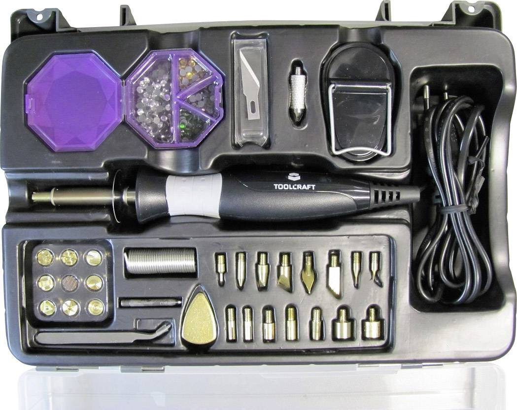 B-Ware Toolcraft Brandmalkolben Set Kk 07025 Wd 2000 Lötkolben Zier Lötkolben 6 In 1