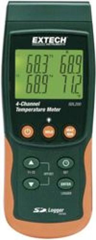 B-Ware Extech Sdl200 Temperatur Messgerät 199 Bis +1700 °C Fühler Typ Messgerät Gerät