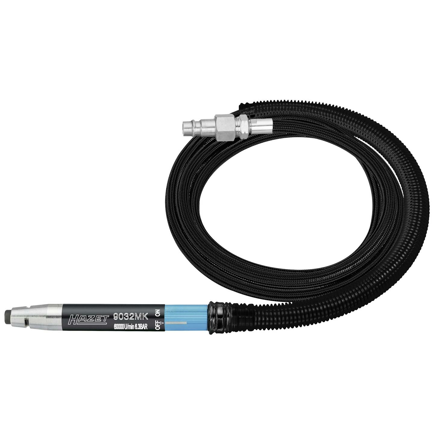 B-Ware Hazet 9032 Mk Druckluft Stabschleifer Mini Stabschleife Gerade 6.3 Bar 1500 Mm961