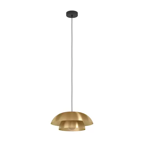 B-Ware Eglo Hängeleuchte Cenciara Hängelampe Pendellampe Deckenlampe Messing Gebürstet