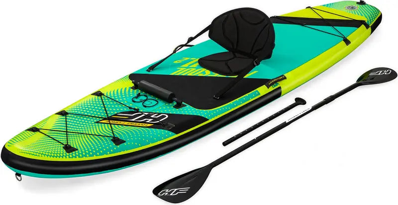 B-Ware Bestway Sup Board Set Stand Up Paddle Board Kajak Freesoul Tech 340x89x15 Cm