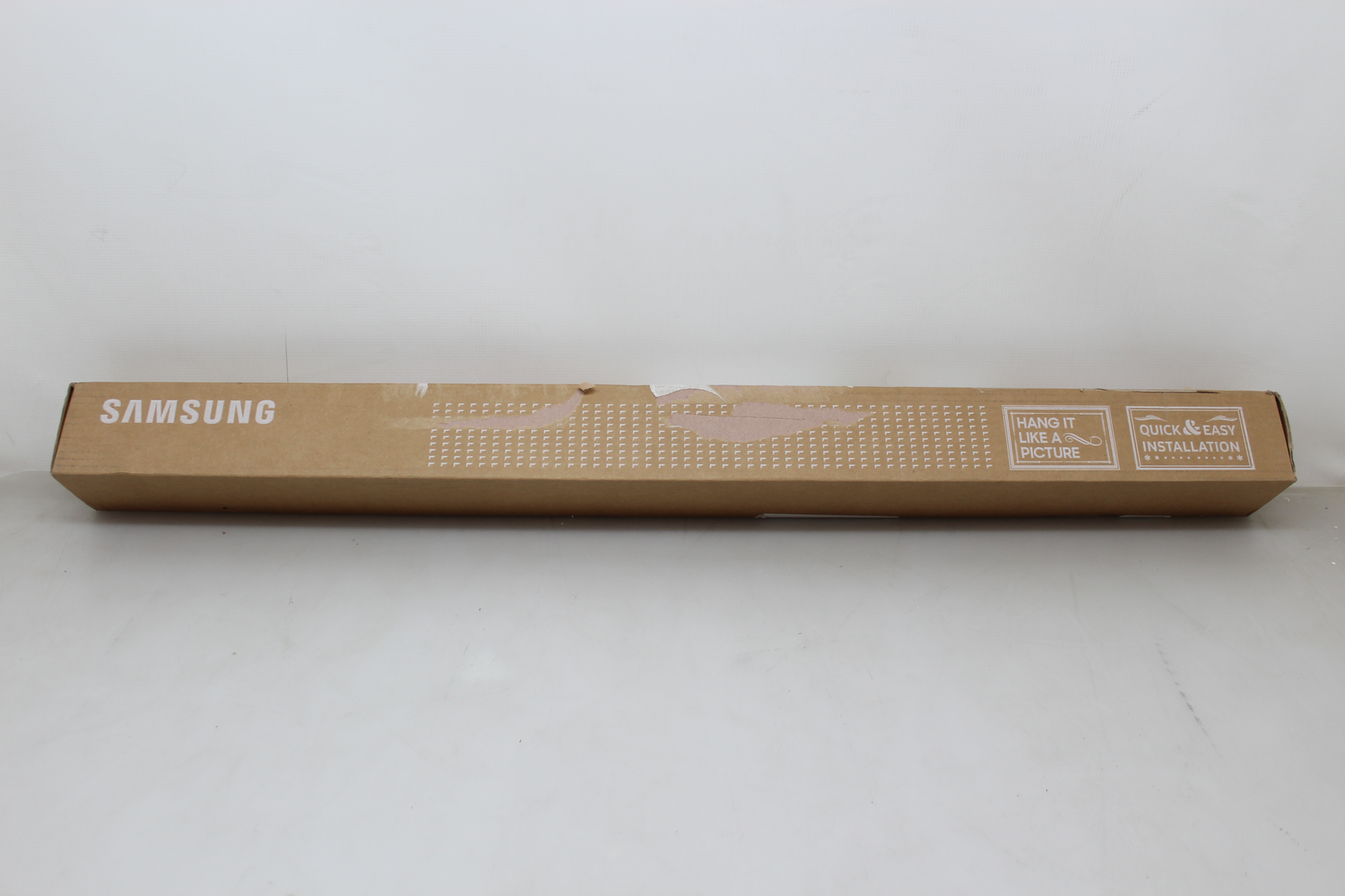 B-Ware Samsung Tv Rahmen Tv Rahmen Fernseher Rahmen 65" Frame Rahmen Modern Weiß 2021