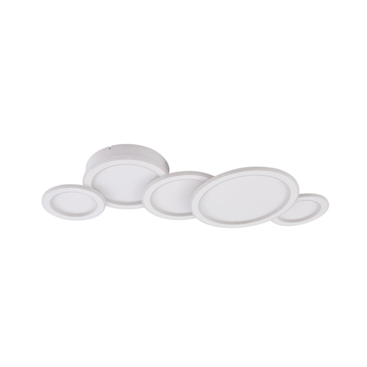 B-Ware Lucande Deckenleuchte Lampe Led Weiß Kunststoff Diala Dimmbar 96 Cm955