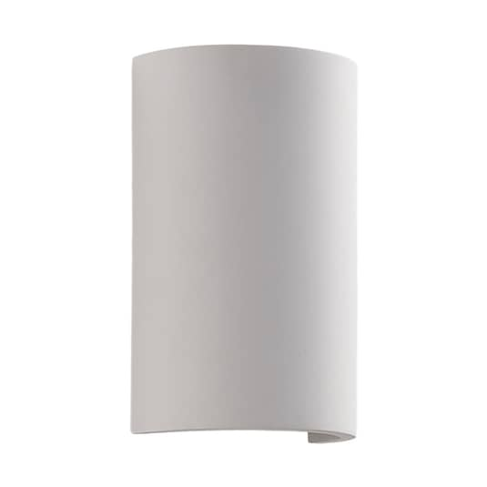 B-Ware Lindby Colja Gipswandleuchte Wandleuchte Wandlampe Wandlicht Lampe Weiß Halbr219