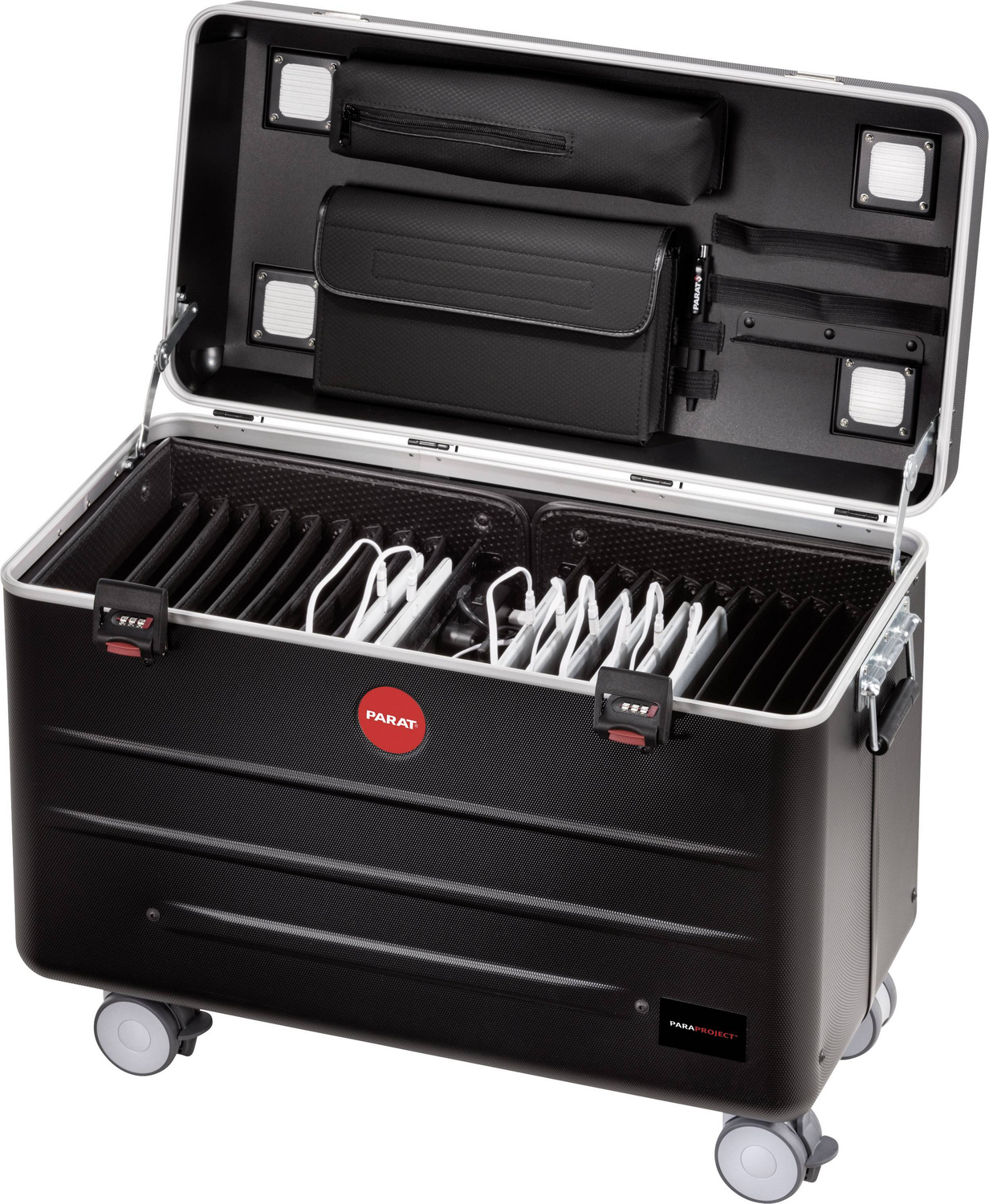 B-Ware Parat PARAPROJECT Case i20 Ladesystem Dockingstation Wagen SIEHE TEXT/FOTO