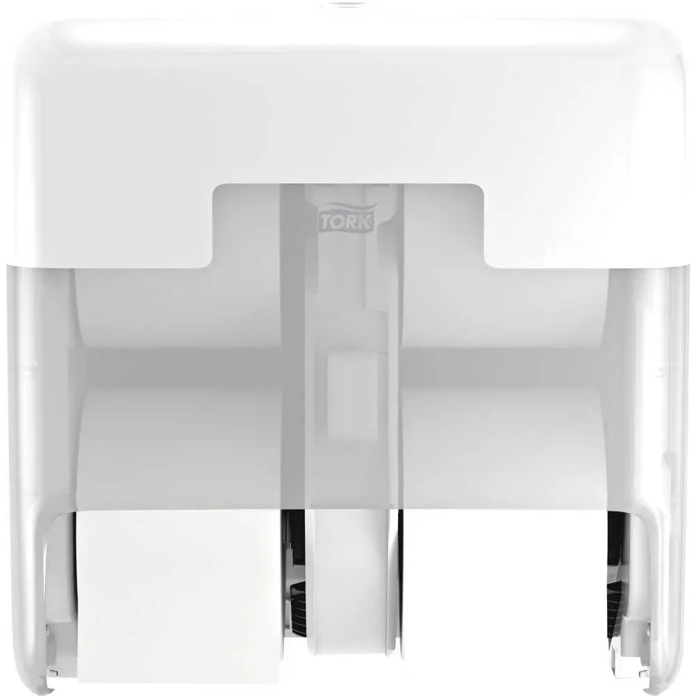 B-Ware Tork Toilettenpapierhalter Spender Toilettenpapier T7 System Weiß 4 Rollen