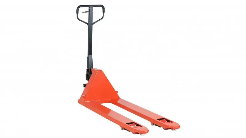 B-Ware Intra Palettenwagen Hubwagen Gabelstapler 2500 Kg Gummi Polyurethan Orange