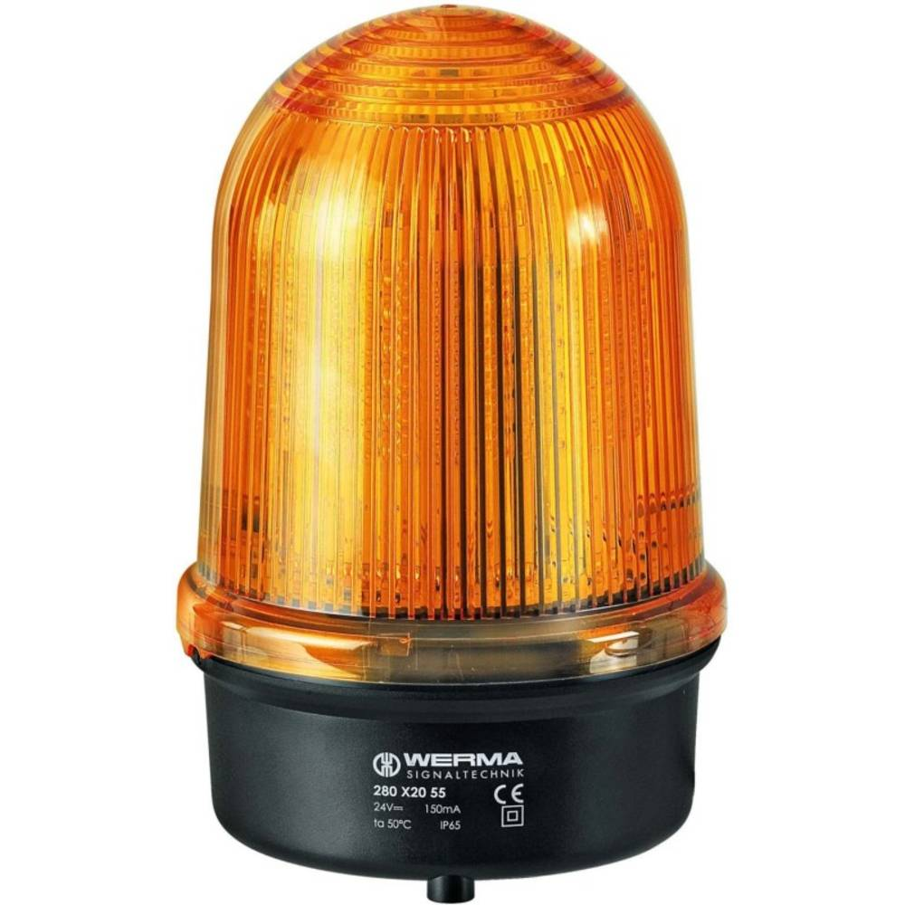 B-Ware Werma Signaltechnik Signalleuchte 280.350.60 280.350.60 Gelb Blitzlicht 230 V/Ac