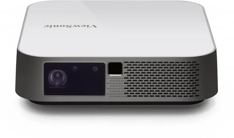 B-Ware View Sonic Beamer Projektor M2e Led Full Hd Lautsprecher Polar White Meteor Gray