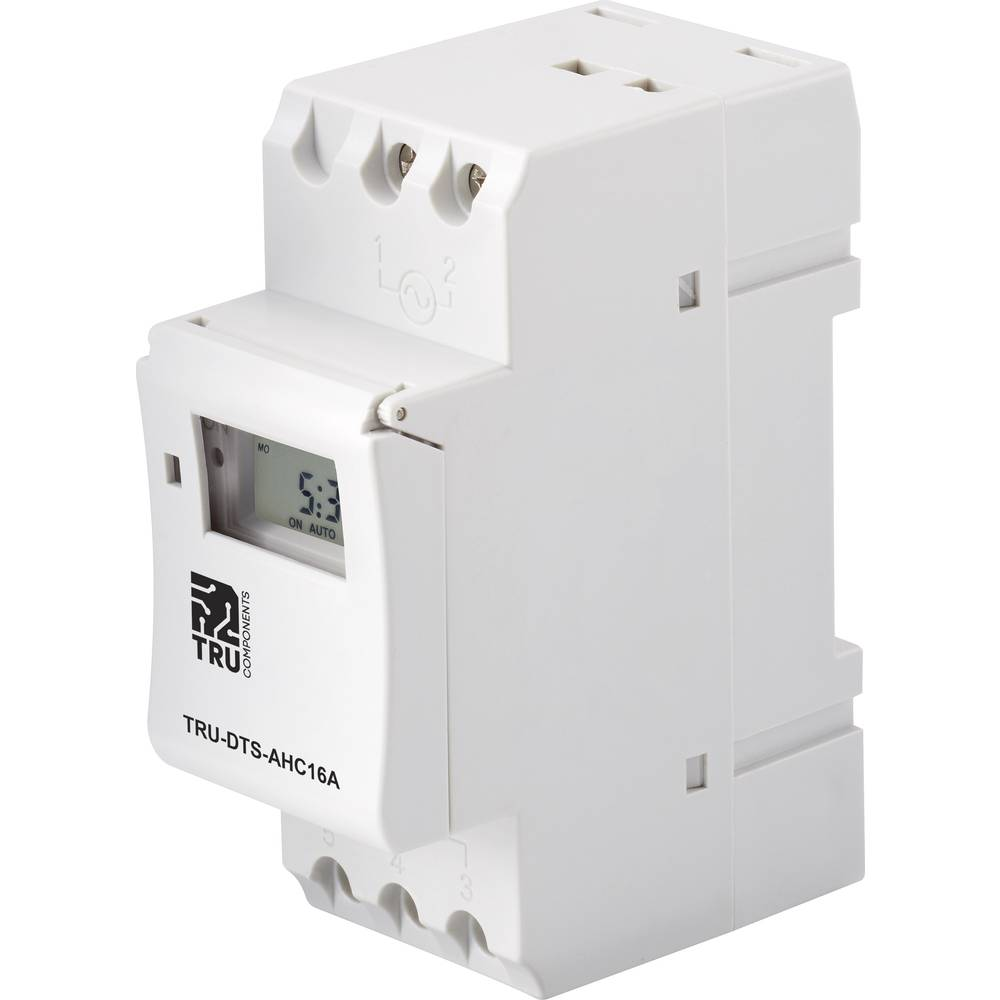 B-Ware Tru Components Tru Dts Ahc16 A Betriebsspannung: 230 V/Ac Wechsler Zeitschaltuhr