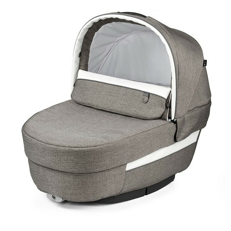 B-Ware Peg Perego Culla Elite City Grey Kinderwagenwanne Autositz Auto Babyschale