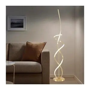 B-Ware Xxx Lutz Led Stehleuchte Lampe Goldfarben Kira 25x25x140cm Nachtlichtfunktion