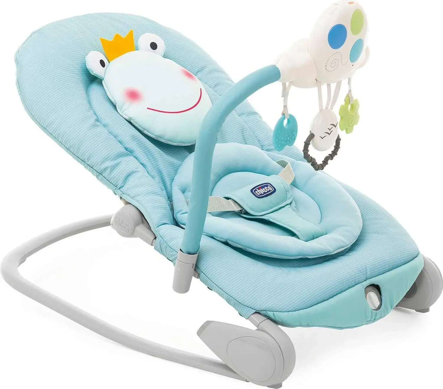 B-Ware Chicco Babywippe Schaukelwippe Balloon Blau Säuglingswippe Entspannung Spielzeug