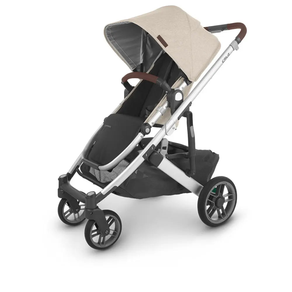 B-Ware Upp Ababy Kinderwagen Buggy Cruz V2 Declan Oat Mélange Sitz Umkehrbar Mit Verdeck
