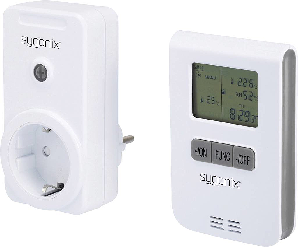 B-Ware Sygonix Rs2 W Funk Heizungssteuerung Set Zwischenstecker Schaltleistung Max 3500 W