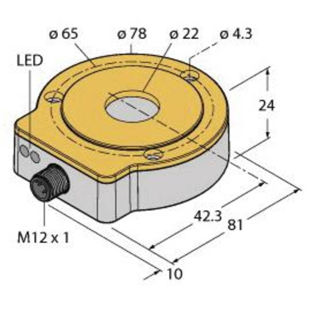 B-Ware Turck Inkremental Drehgeber Inkrementalgeber Geber