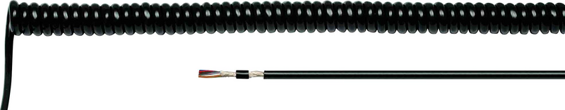 B-Ware Helukabel 86014 Li F12 Yd11 Y Spiralkabel Kabel Mehradriges Kabel
