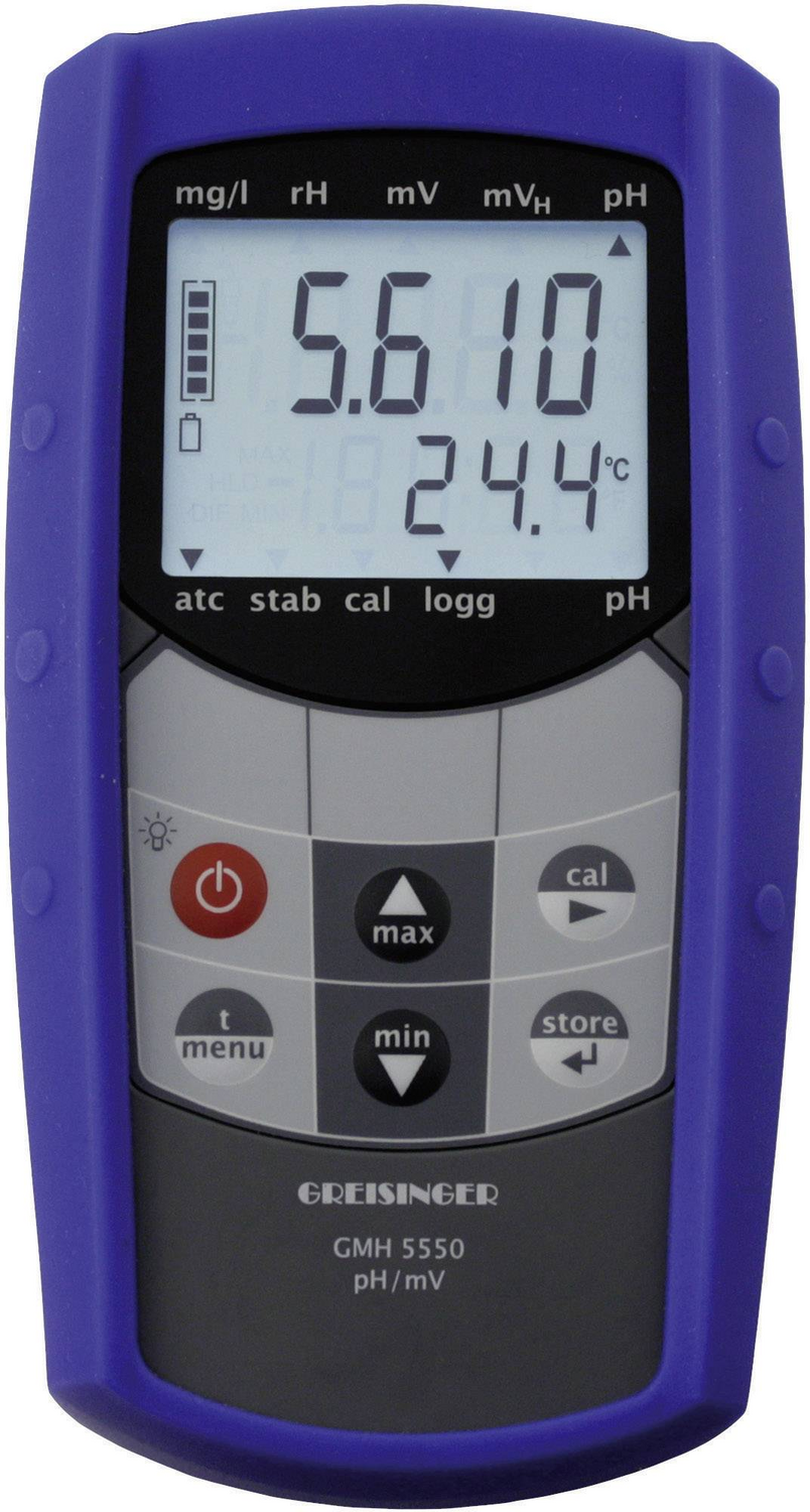 B-Ware Greisinger Kombi Messgerät Gmh 5530 P H Wert Redox Orp 2.00 16.00 P H Kalibriert