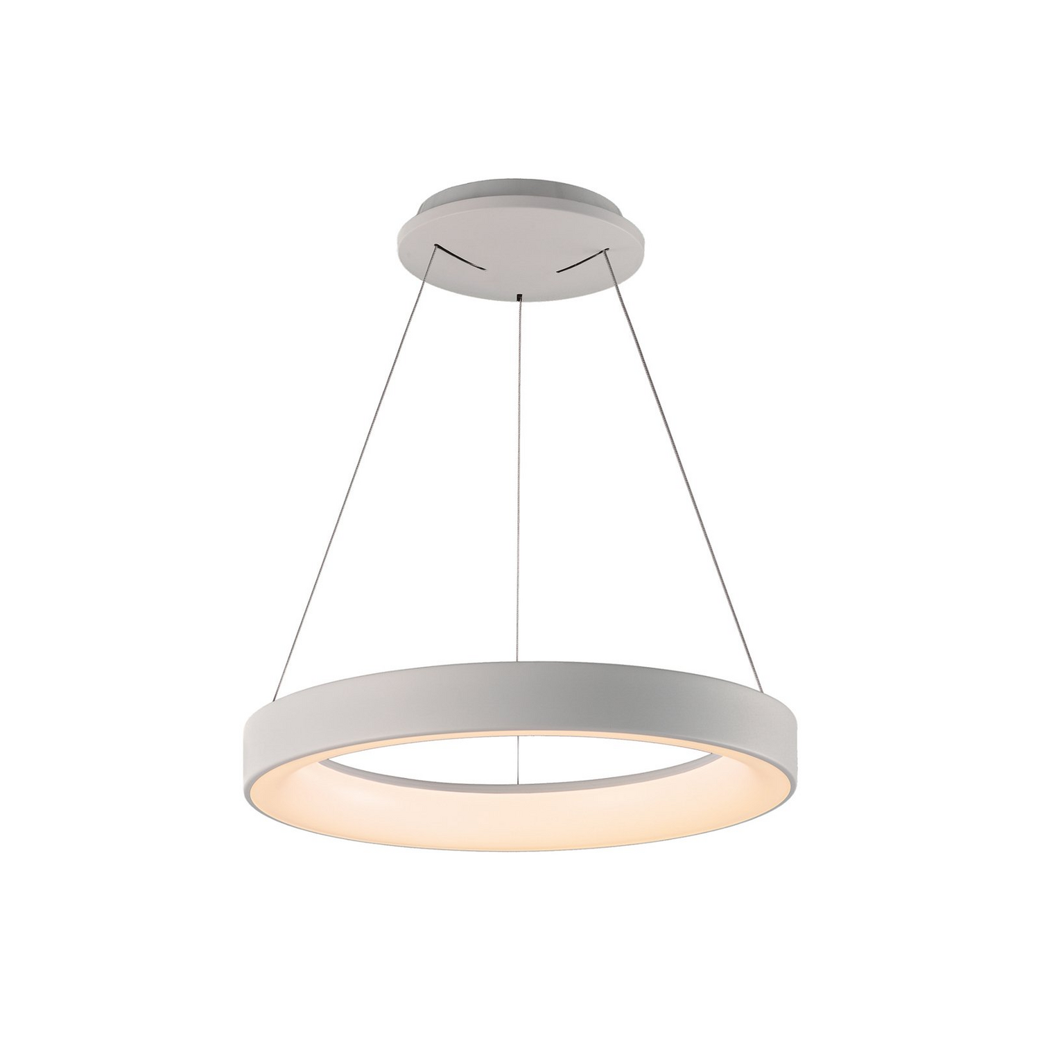 B-Ware Niseko Ii Hängeleuchte Pendelleuchte Led Fernbedienung Weiß Aluminium Eisen Acry