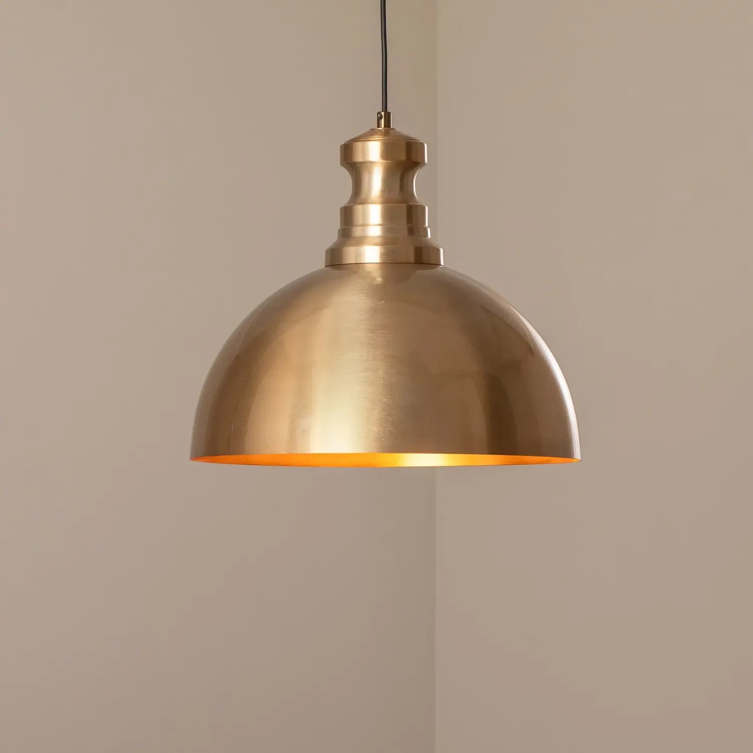 B-Ware Opviq Hängeleuchte Pendelleuchte Berceste Metall Gold ø 40 Cm E27 Led Lampe