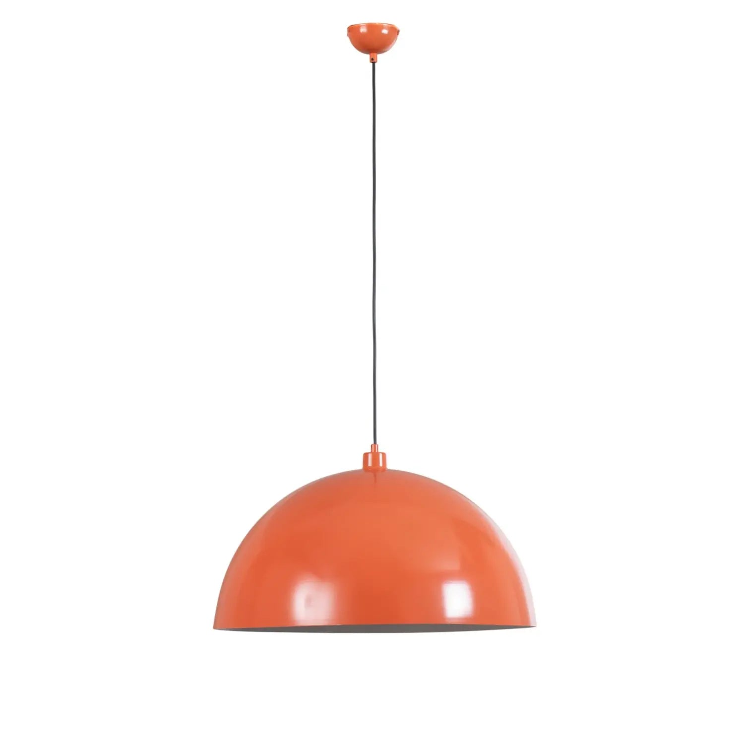 B-Ware Opviq Hängeleuchte Pendelleuchte Lampe Orange Metall Kure ø 60cm E27 Led Leuchte