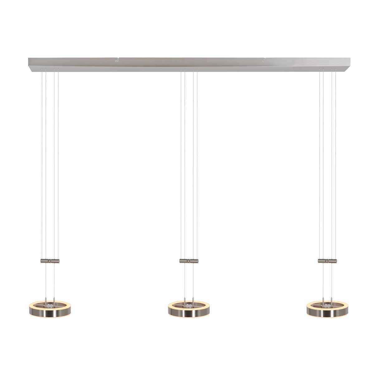 Led Pendelleuchte Piola Hängelampe Led Höhenverstellbar 3 Flammig Siehe Text B-Ware
