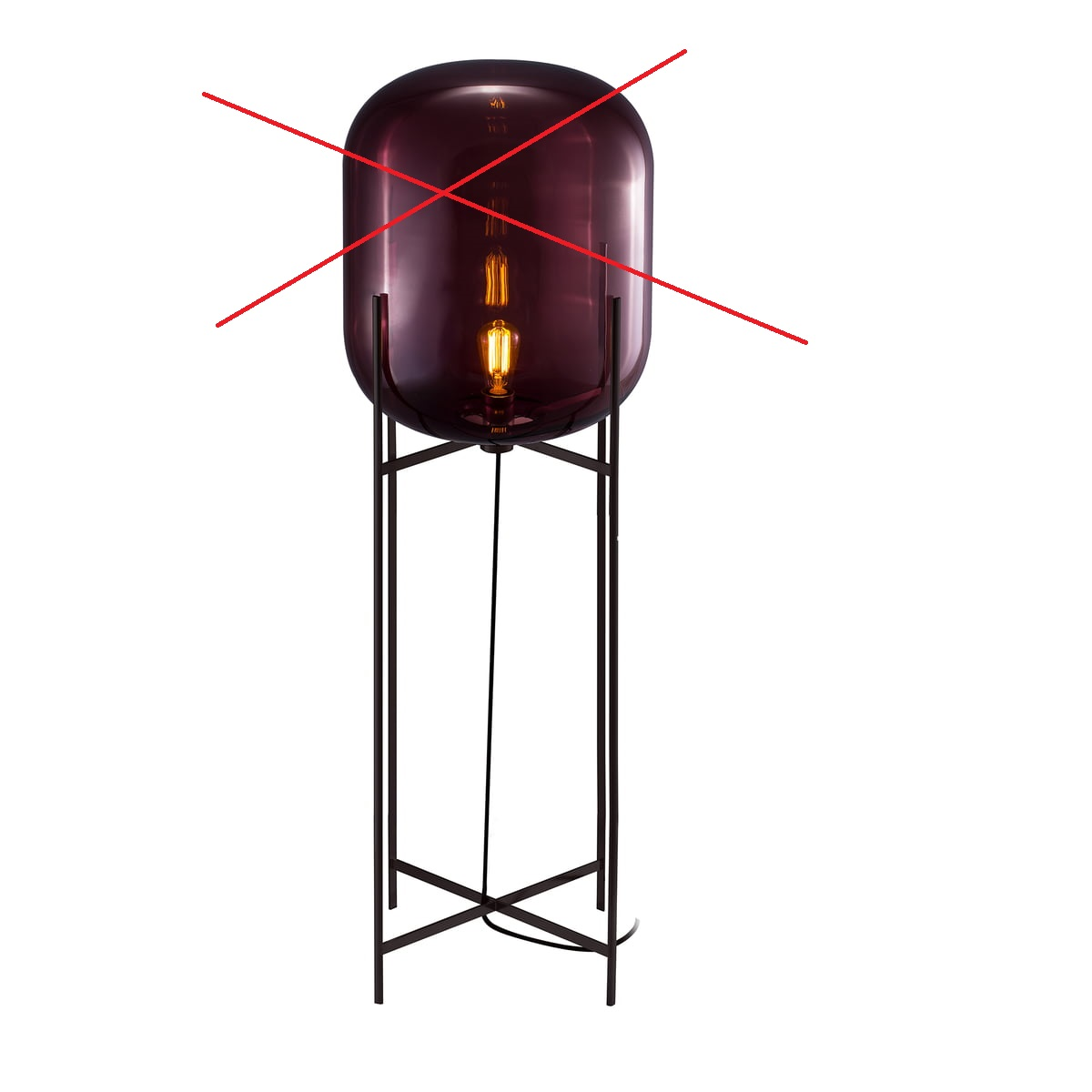 Pulpo Oda Leuchte Big Stehleuchte Lampe Standlicht Beleuchtung Siehe Text/Foto B-Ware