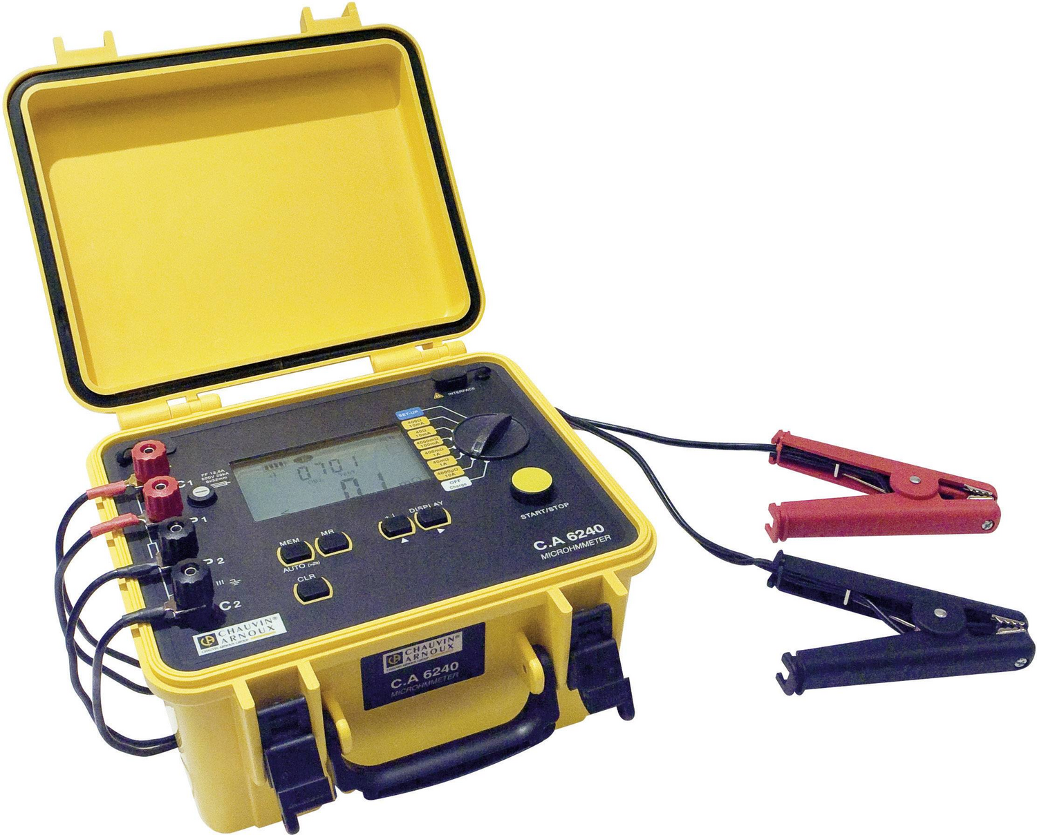 B-Ware Chauvin Arnoux C.A 6240 Micro-Ohmmeter Ohmmessgerät Widerstandsmessgerät