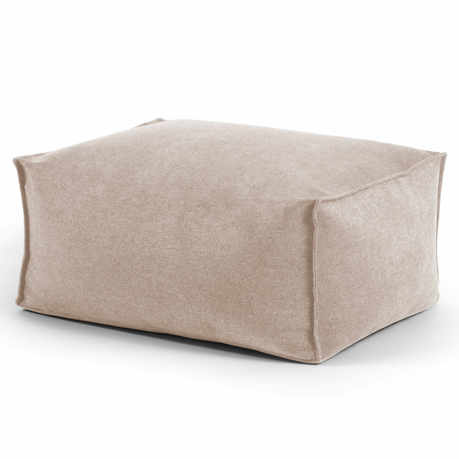 B-Ware Mokebo Pouf, Hocker O. Sitzhocker 60x45cm 'Der Ruhepouf' Bodenkissen Eckig, Fuß