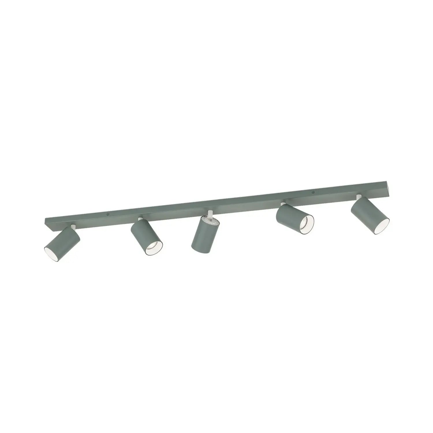B-Ware Orion Deckenstrahler Sean Spot Deckenlampe Hellgrün Aluminium Gu10 Led 5 Flammig