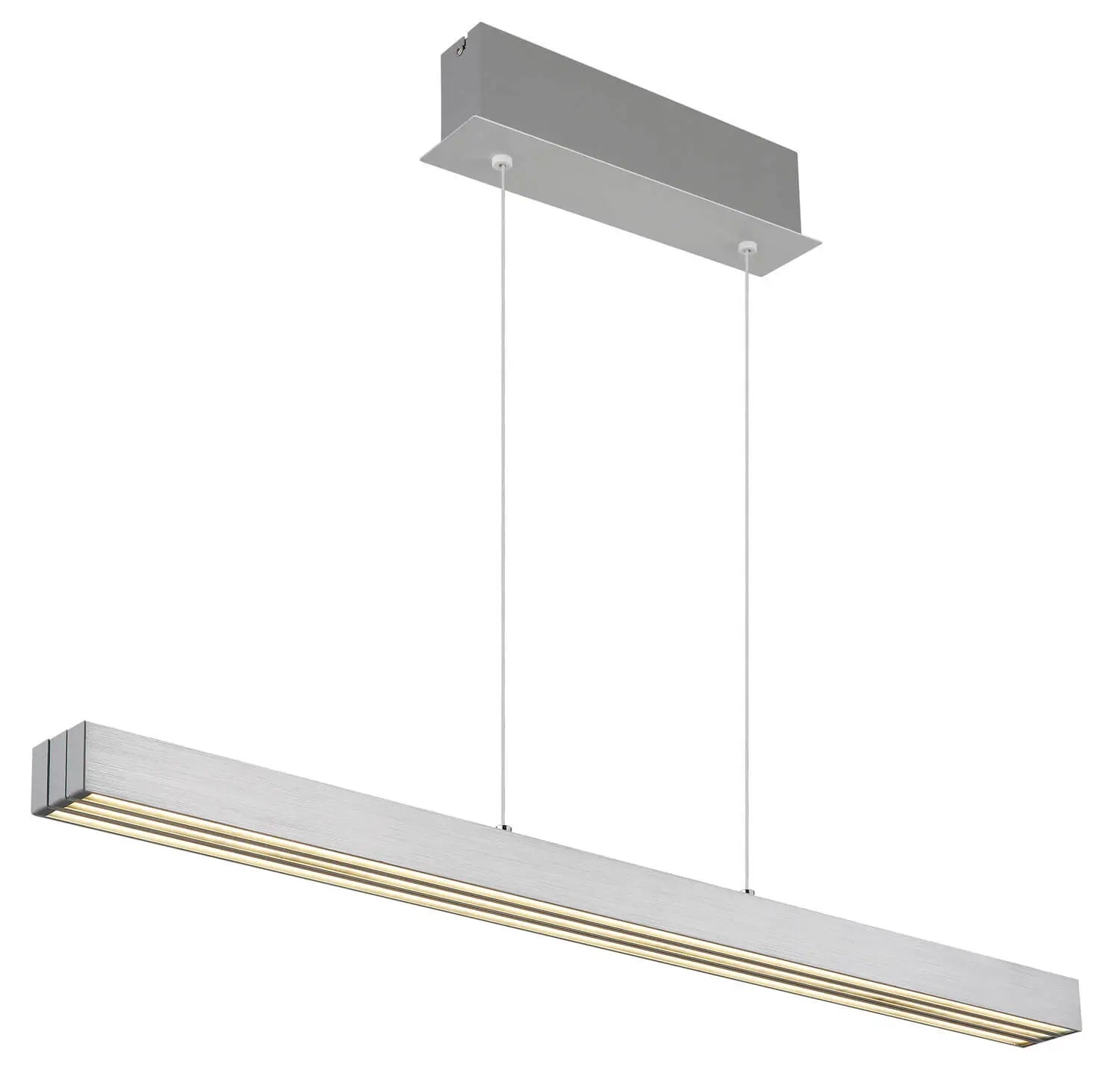B-Ware Globo Hängeleuchte Pendelleuchte Led Cct Memoryfunktion Gebürstet 150cm