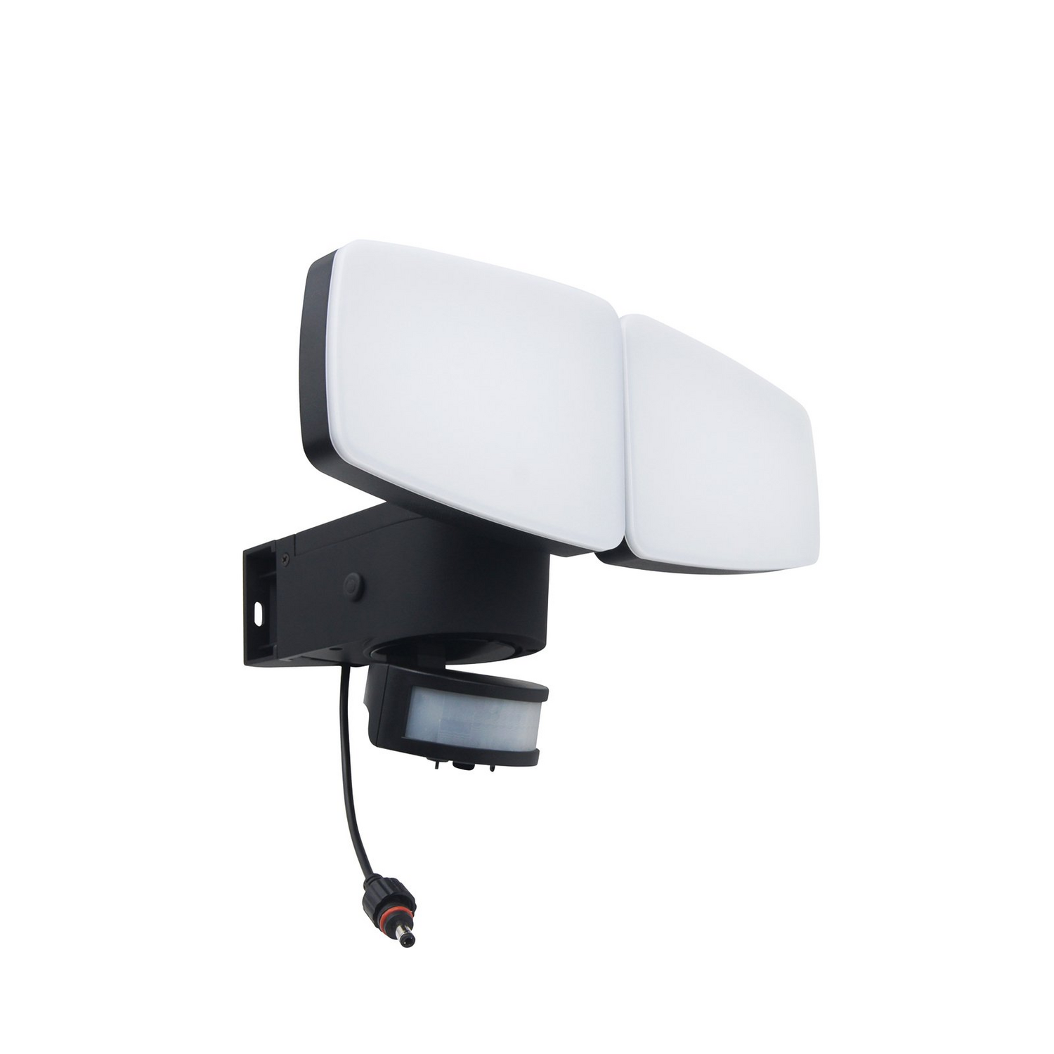 B-Ware Heitronic Strahler Flutlicht Led Doppelflutlichtstrahler Schwarz Kunststoff