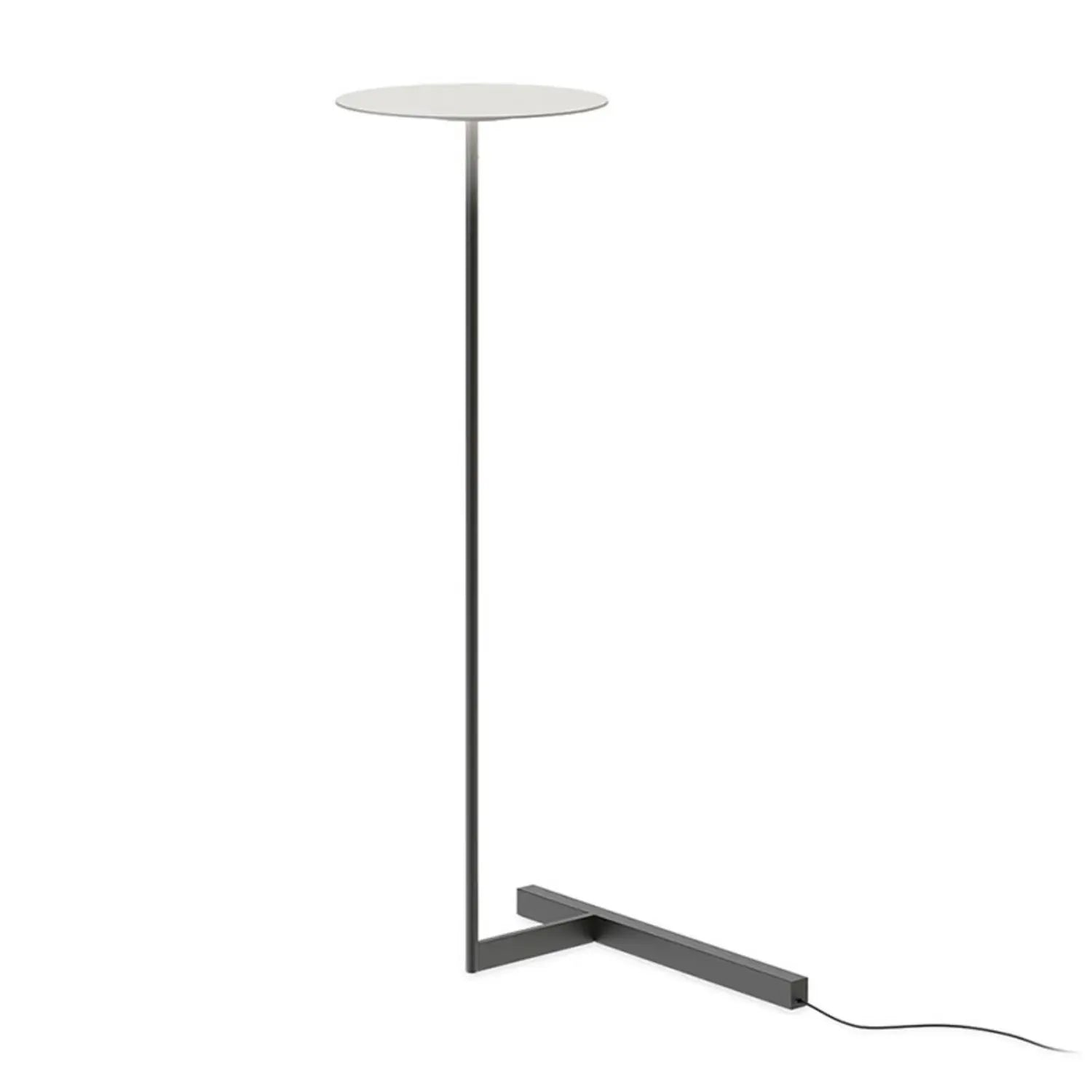 B-Ware Vibia Stehlampe Stehleuchte Led Flat Grau Dimmer Warmweiß Leuchte 96 Cm 7 W 90 Ra