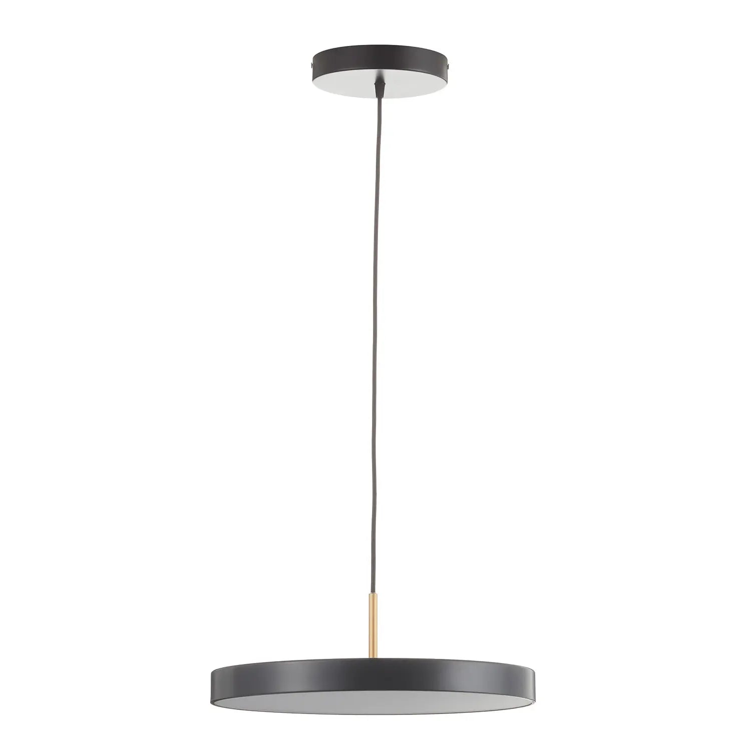 B-Ware Umage Led Hängelampe Pendelleuchte Asteria Medium Anthrazit Messing ø 43cm Lampe
