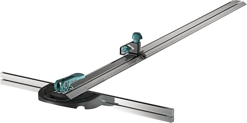B-Ware Wolfcraft 4008000 T Schiene Mit Parallelschneider Max. Schnittlänge 1000 Mm
