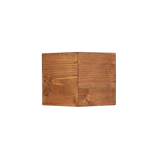 B-Ware Lindby Led Wandleuchte Wandlampe Benicio Warmweiß Holz Hell Eckig 11 Cm