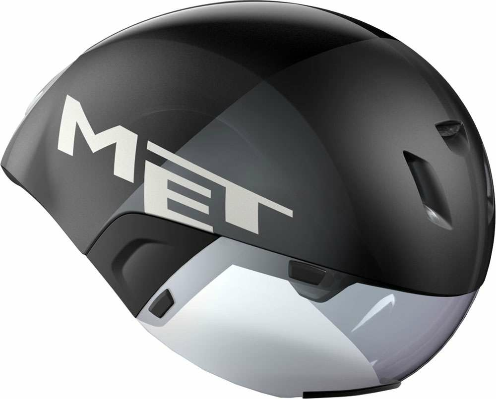 B-Ware Met Codatronca Zeitfahrhelm Helm Fahrradhelm Fahrrad Kopfumfang: M | 56 58 Cm