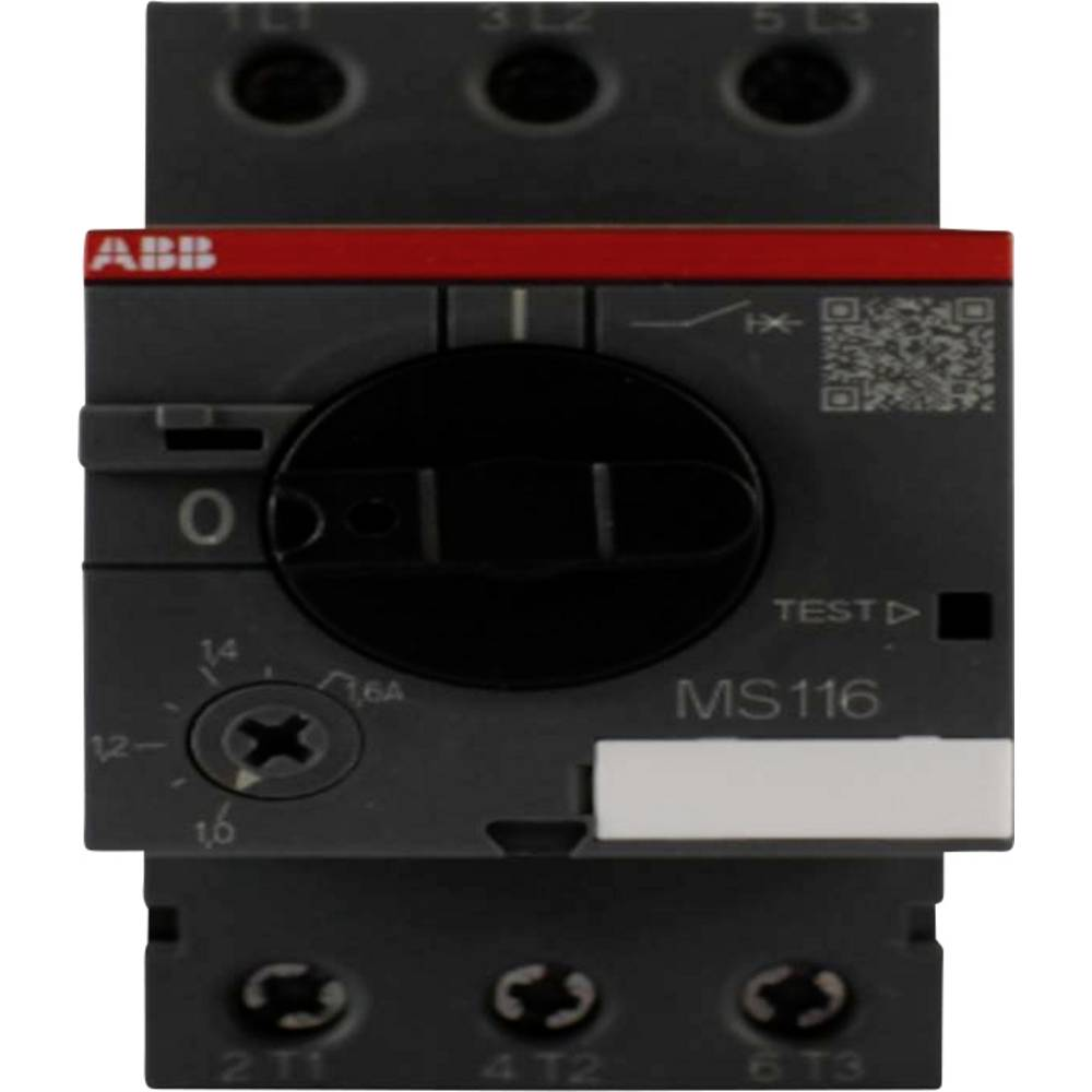 B-Ware Abb Motorschutzschalter Schalter Ms 116 1,6 Einstellbar 690 V/Ac 1.6 A 1 St