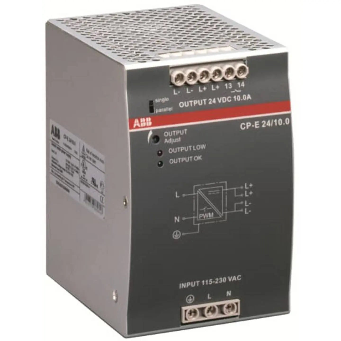 B-Ware Abb Netzteil Stromversorgung Kompaktnetzgerät Cp E 24/10.0 Gleichstromversorgung