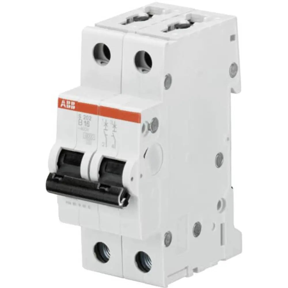 B-Ware Abb Leitungsschutzschalter Sicherungsautomat Schutzschalter 2polig B16 6k A Ac/Dc