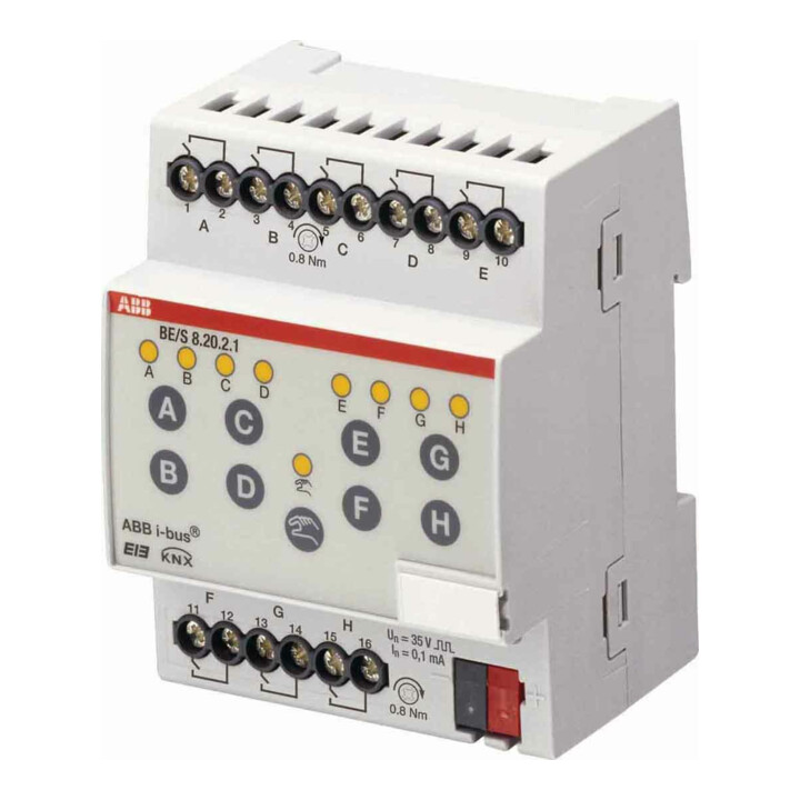 B-Ware Abb Stotz S&J Binäreingang Eingangsmodule Knx 8fach Reg Handbedienung Le Ds