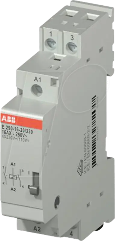 B-Ware Abb Stromstoßschalter Relais Hutschiene Zentralsteuerung 2 Schließer 16 A 3000 Va