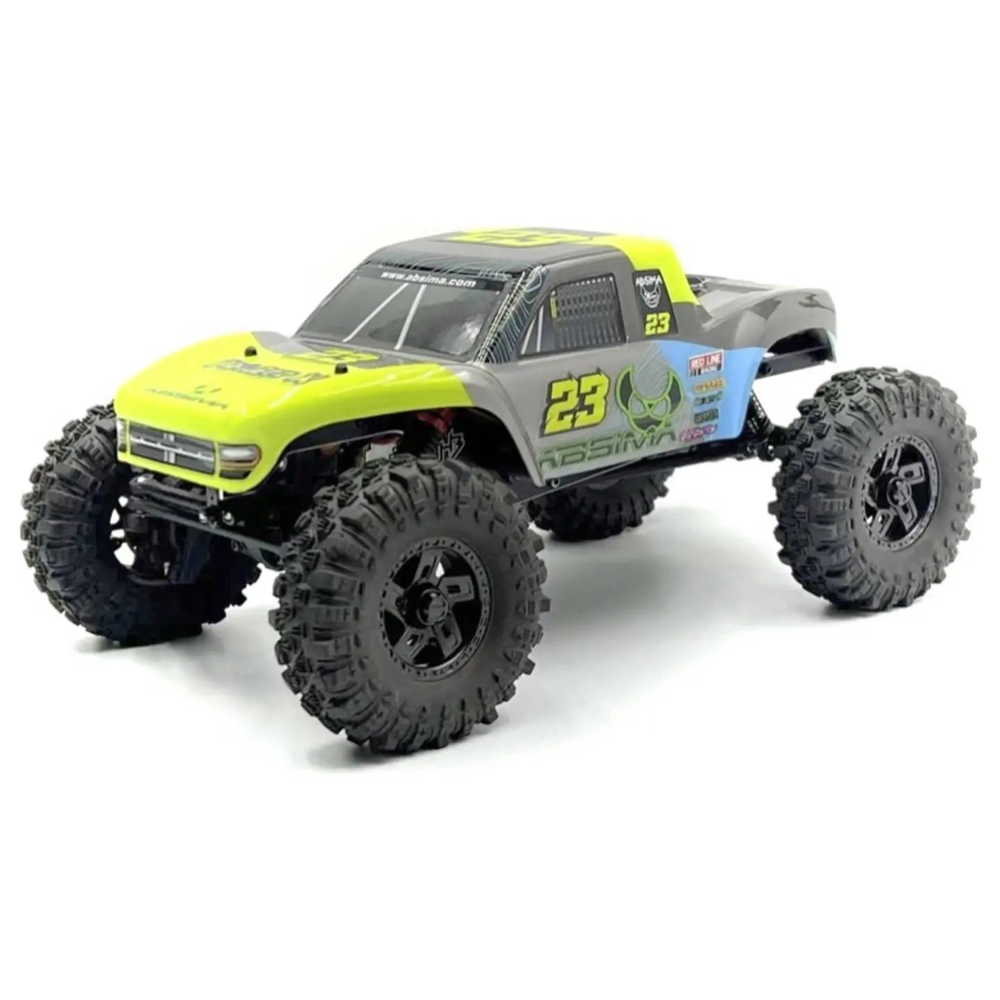 B-Ware Absima Rc Auto Modellfahrzeug The Goat Grün Rtr Akku Lader
