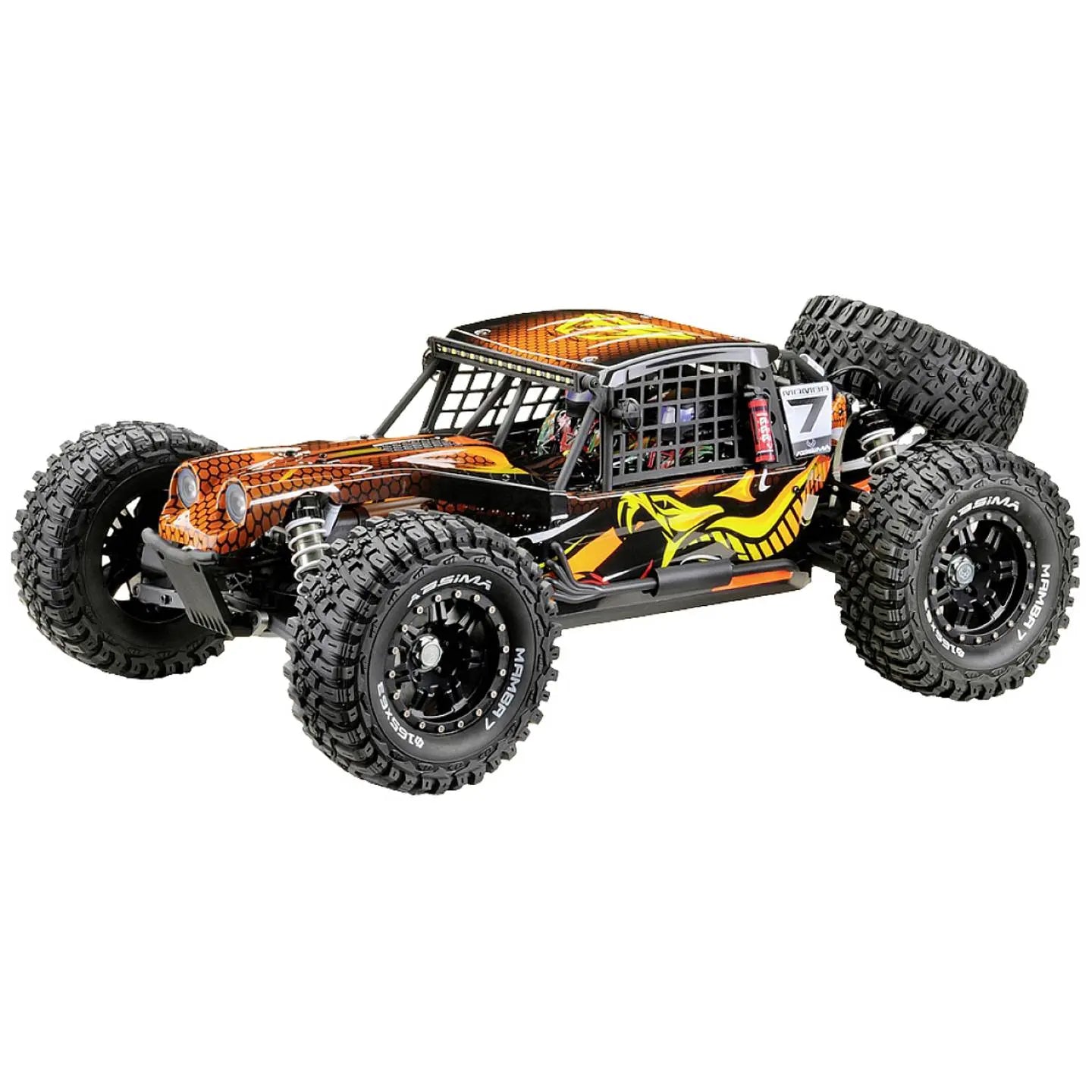 B-Ware Absima Rc Modellauto Buggy Rock Racer Mamba 7 Elektro Allradantrieb 1:7 Rtr