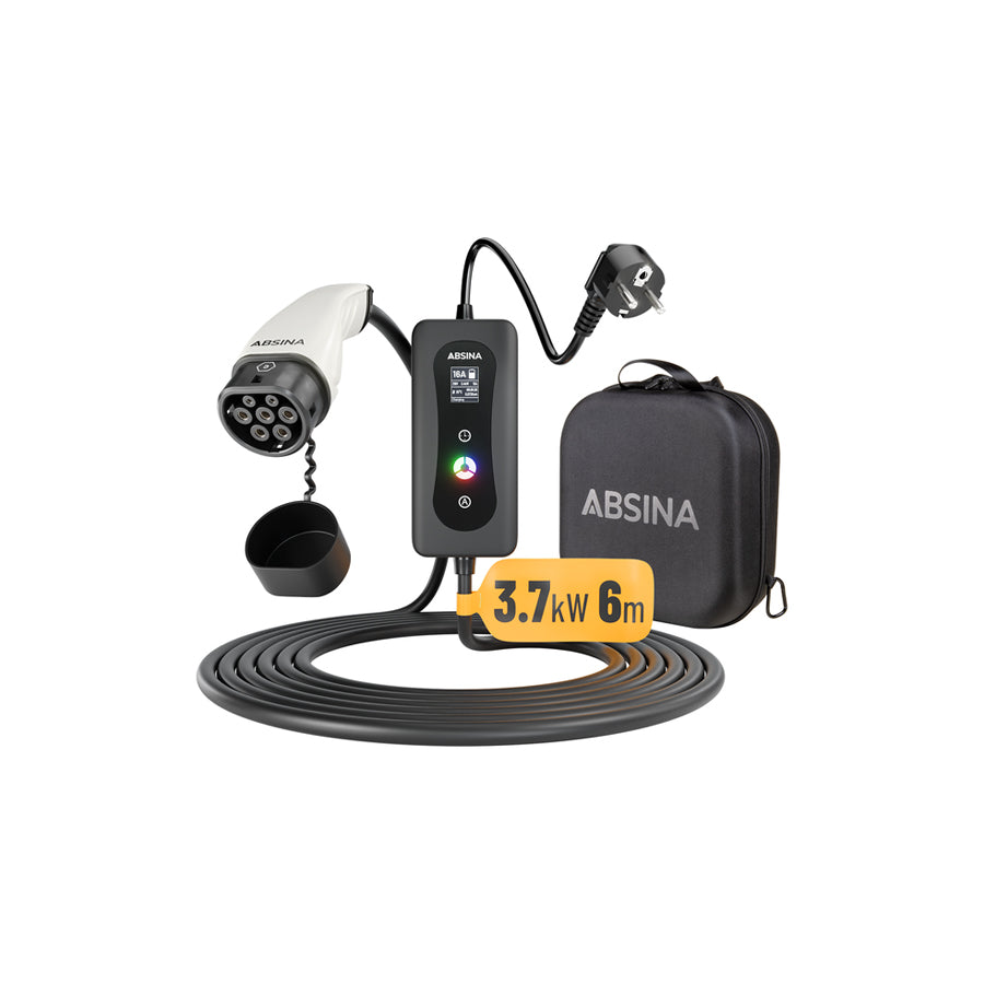 B-Ware Absina 52 230 1002 E Mobility Ladekabel 5 M Schuko Stecker Typ 2 Siehe Text/Foto