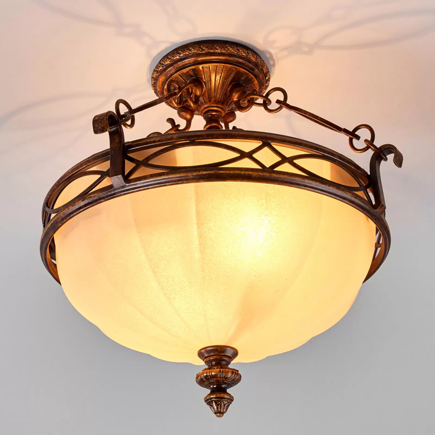B-Ware Feiss Abstands Deckenleuchte Drawing Room 39,3 Cm Deckenlampe Lampe Leuchte Spot