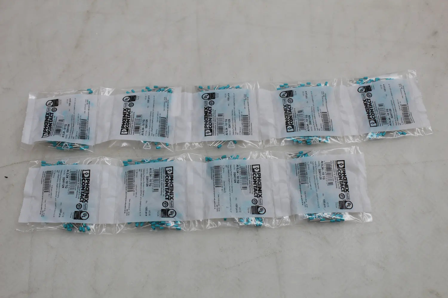 B-Ware Phoenix Contact 3241129 Aderendhülse 1x0.34 Mm²x10 Mm Teilisoliert 900 Stück